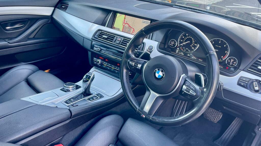 BMW 5 Series 3.0 535D M Sport Euro 6 Ss Black #2