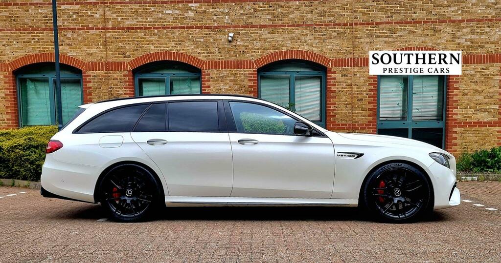 Mercedes-Benz E Class 4.0 E63 V8 Biturbo Amg S Premium Spds Mct 4Matic  White #6