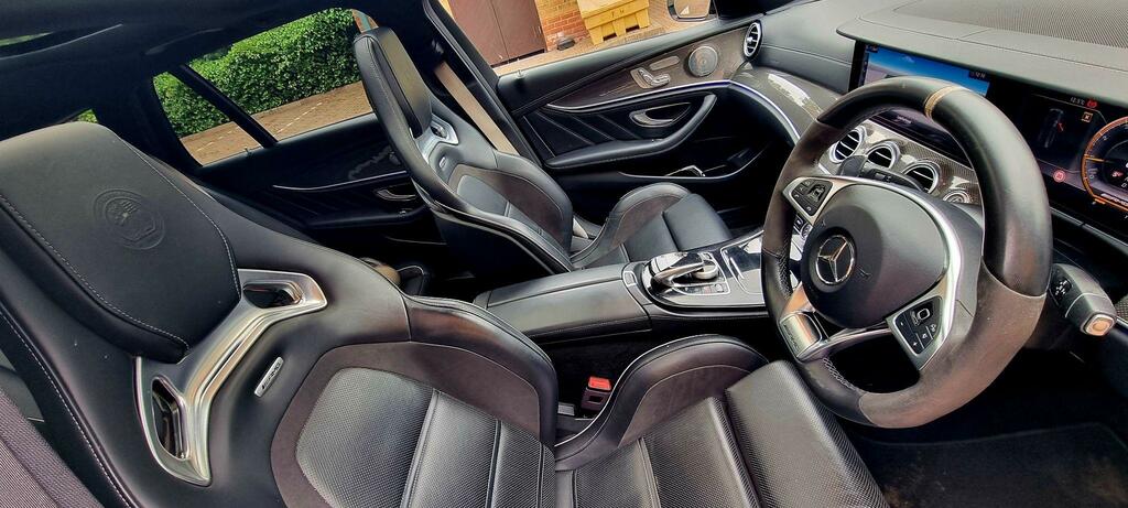 Mercedes-Benz E Class 4.0 E63 V8 Biturbo Amg S Premium Spds Mct 4Matic  White #5