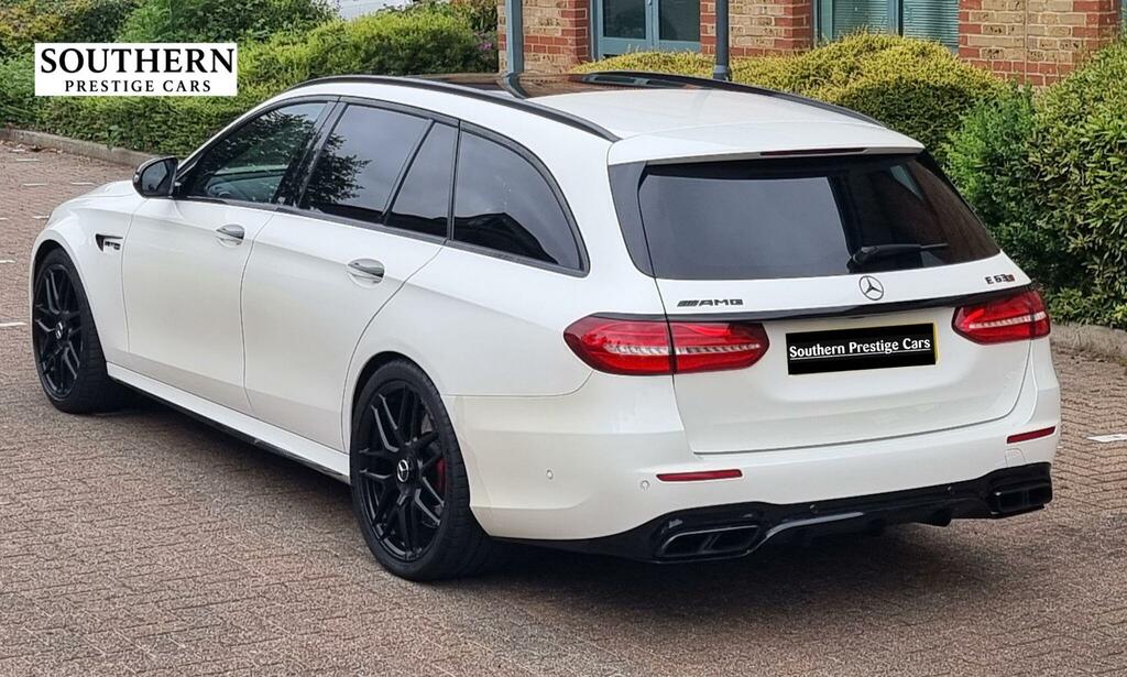 Mercedes-Benz E Class 4.0 E63 V8 Biturbo Amg S Premium Spds Mct 4Matic  White #4