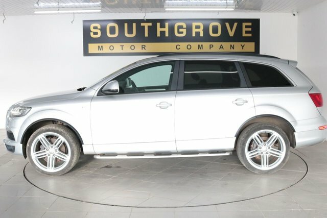 Audi Q7 3.0 Tdi Quattro S Line Plus 245 Bhp Silver #3
