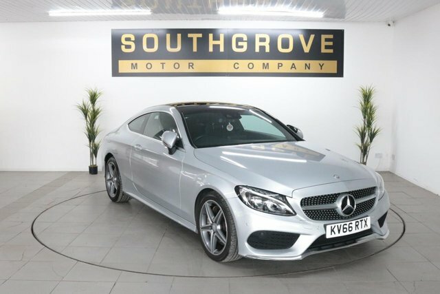 Mercedes-Benz C Class 2.1 C250d Amg Line Premium Plus Coupe Silver
