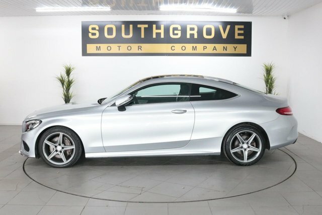 Mercedes-Benz C Class 2.1 C250d Amg Line Premium Plus Coupe KV66RTX Silver #4