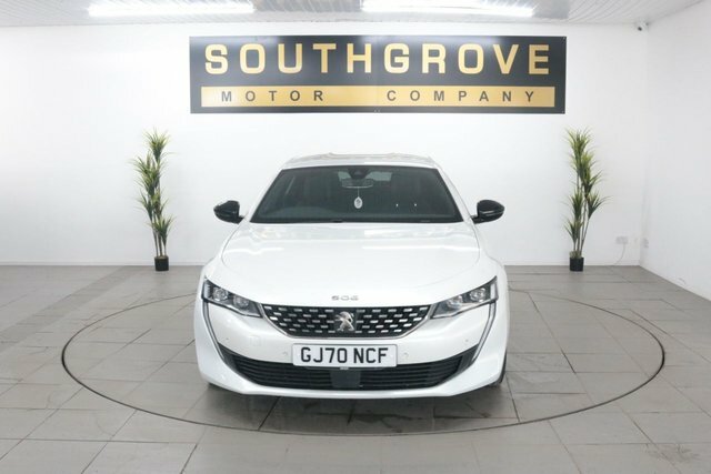 Peugeot 508 1.5 Bluehdi Gt Line Fastback Eur GJ70NCF White #2