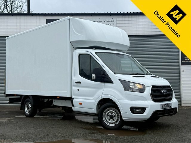 Ford Transit Custom 2.0 350 Ecoblue Leader Luton Fwd White