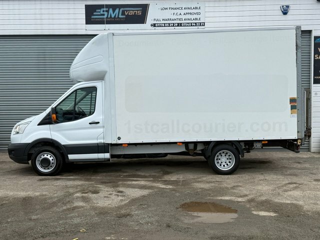 Ford Transit Custom 2.2 Tdci 350 Luton Rwd L3 H1 Eur EA65KYS White #4