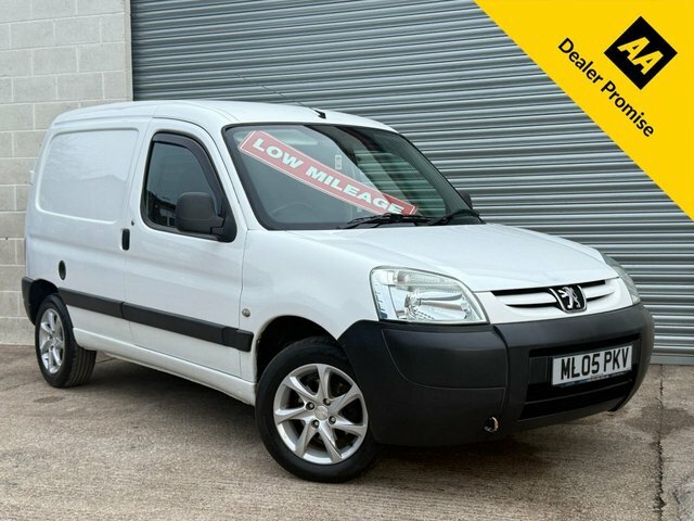 Peugeot Partner Panel Van 1.9D 600L 200555 White #1