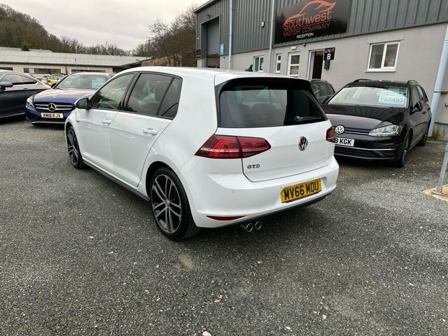 Volkswagen Golf Tdi Bluemotion Tech Gtd MV66MDU White #4