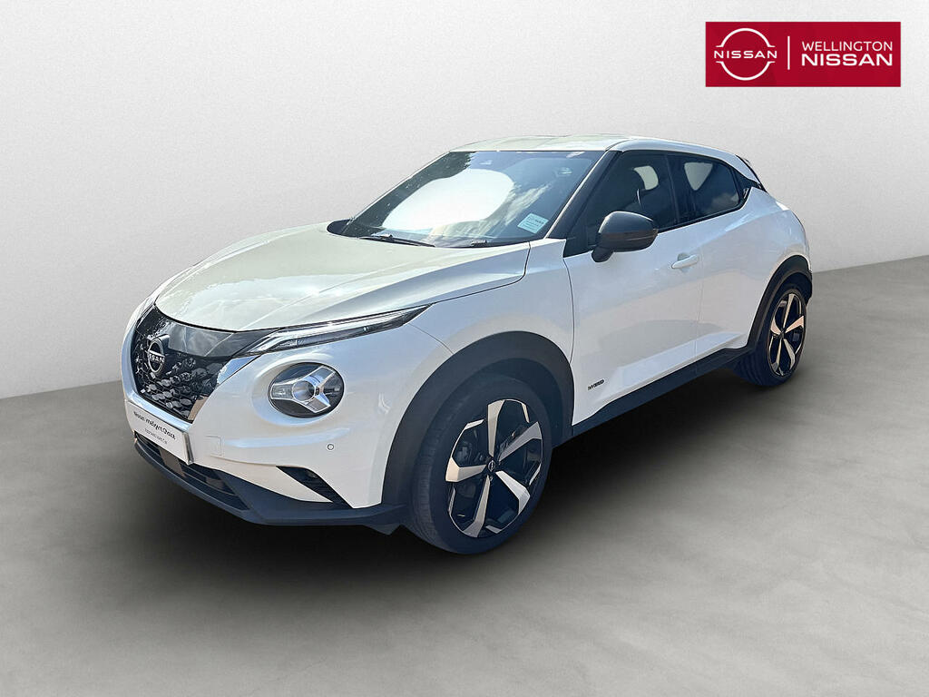Nissan Juke 1.6 Hybrid Tekna WD23NCY White #5
