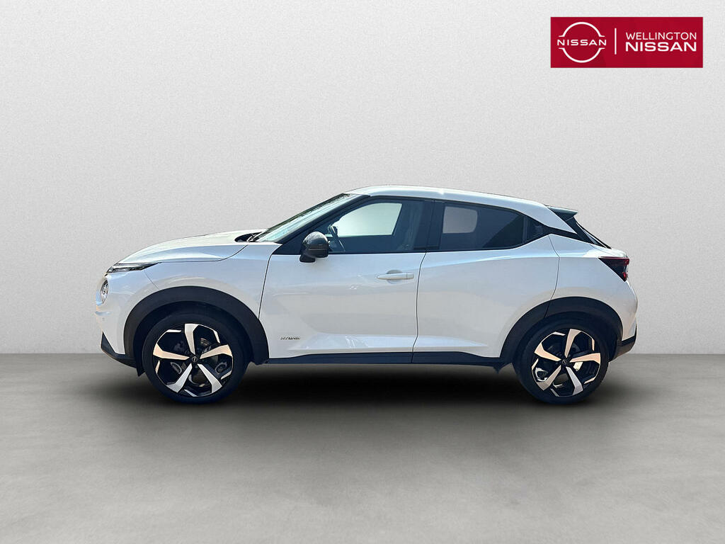 Nissan Juke 1.6 Hybrid Tekna WD23NCY White #6