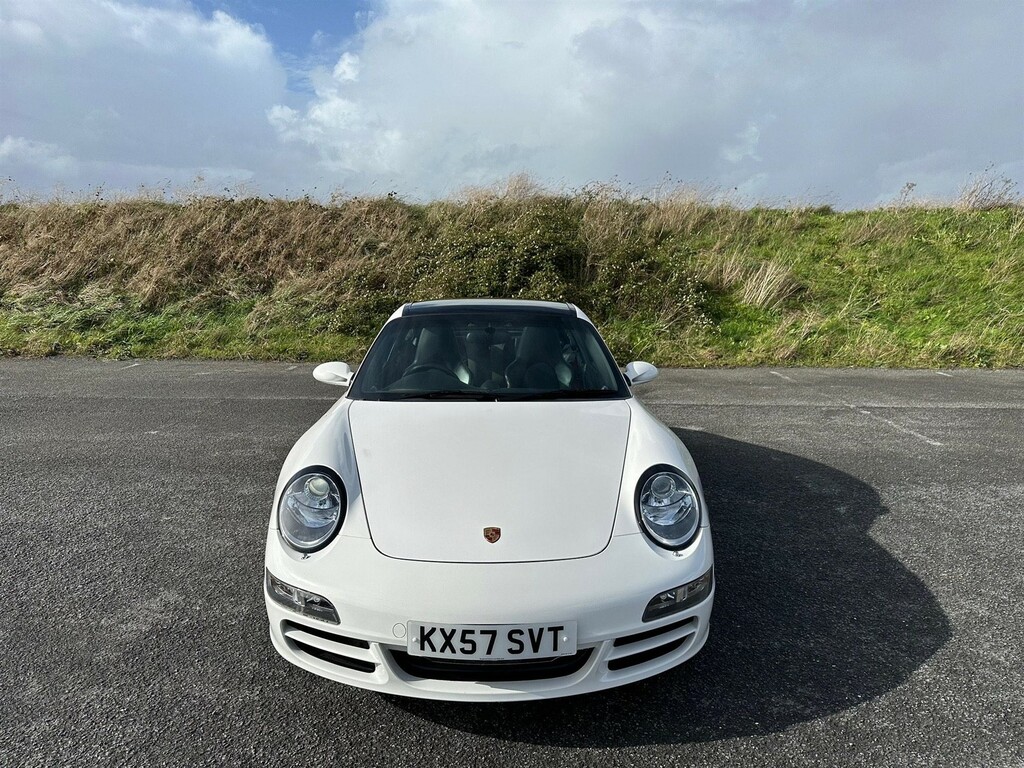Porsche 911 3.8 997 4S Targa Awd White #5