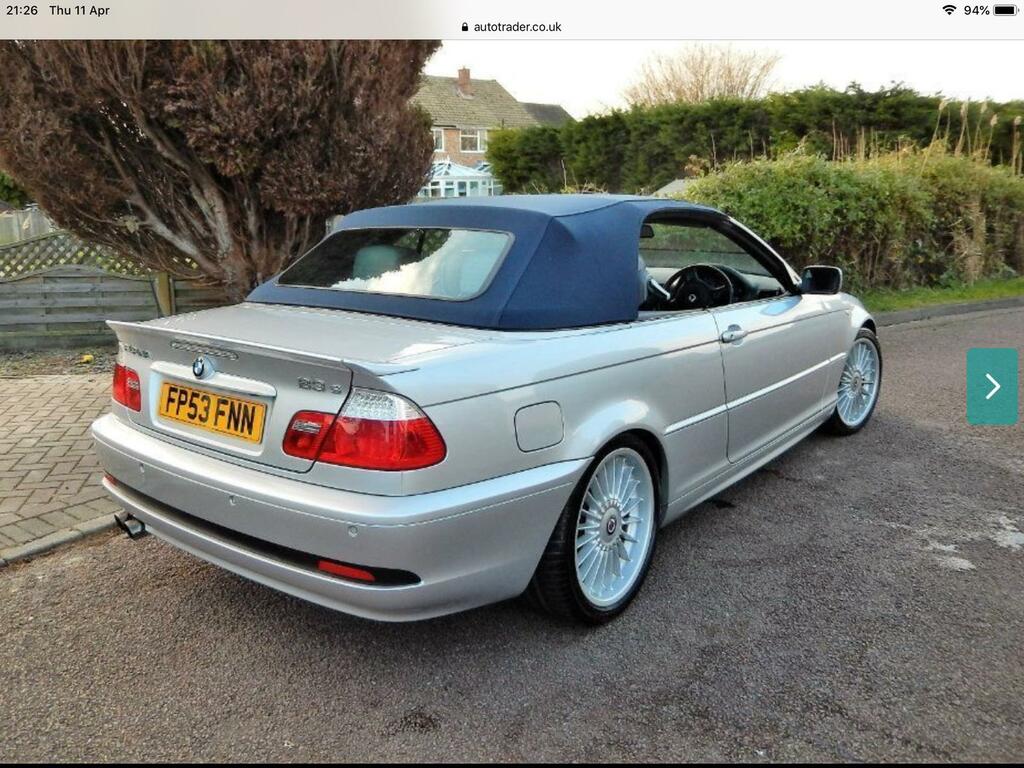 BMW Alpina 3.4 S Switchtronic Convertible Silver #3