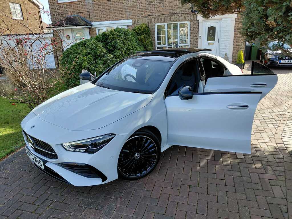 Mercedes-Benz CLA Class 2.0 Cla220d Amg Line K073WVG White #5