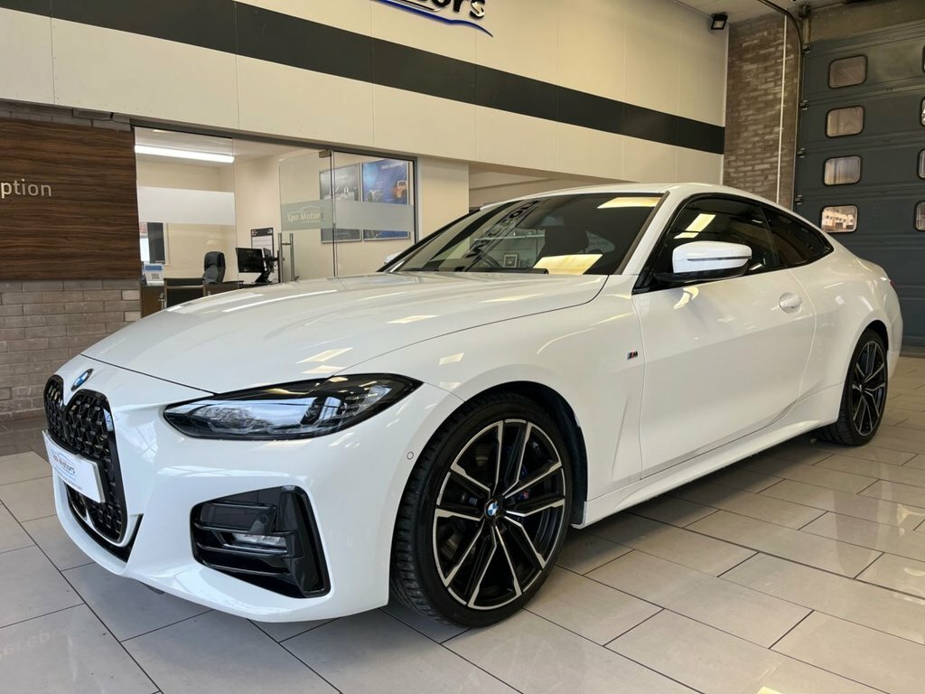 BMW 4 Series Gran Coupe 2L M Sport White #3