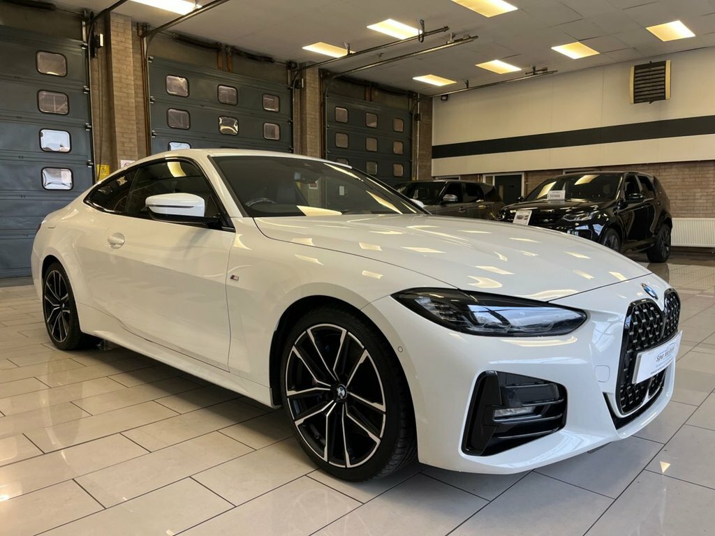 BMW 4 Series Gran Coupe 2L M Sport White