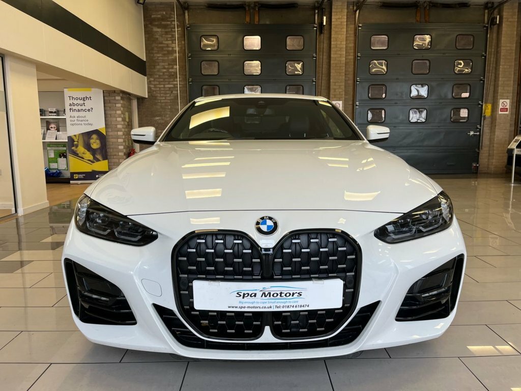 BMW 4 Series Gran Coupe 2L M Sport White #2