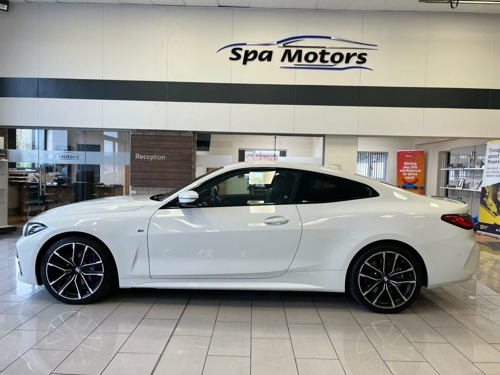 BMW 4 Series Gran Coupe 2L M Sport White #4