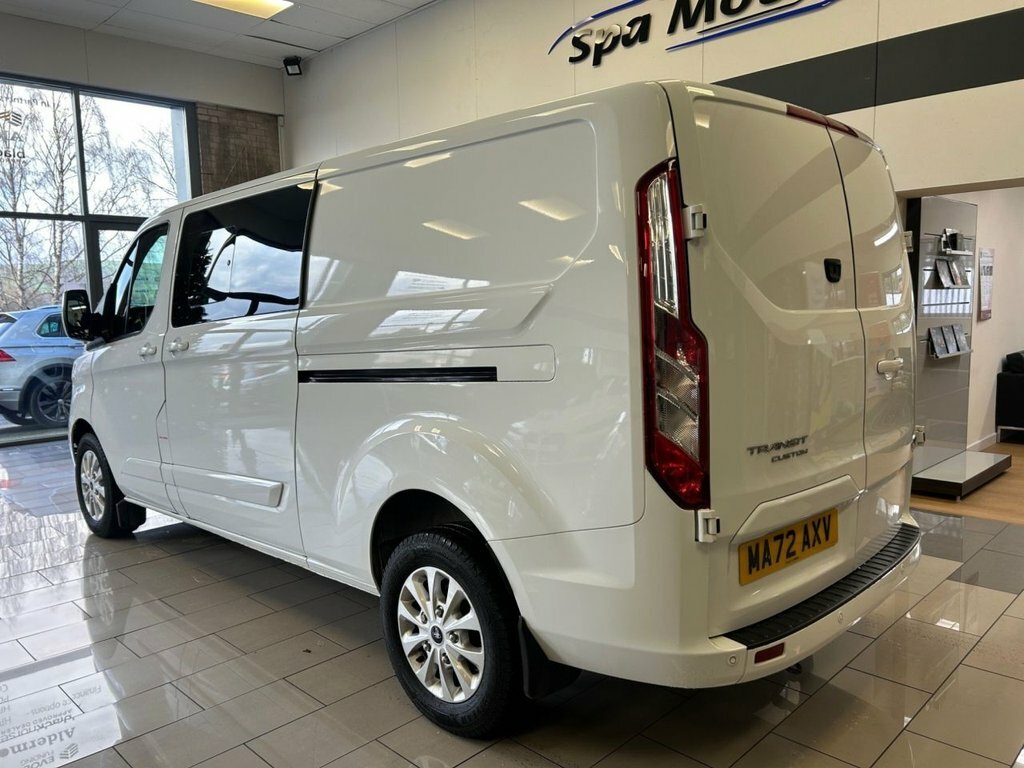 Ford Transit Custom 2L Limited MA72AXV White #6