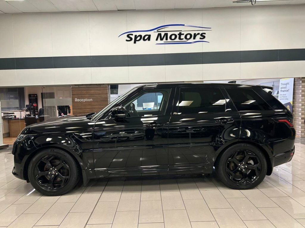 Land Rover Range Rover Sport 3L Hse FY18KPF Black #4