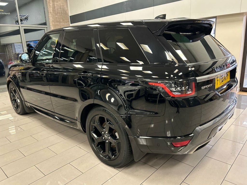 Land Rover Range Rover Sport 3L Hse FY18KPF Black #5