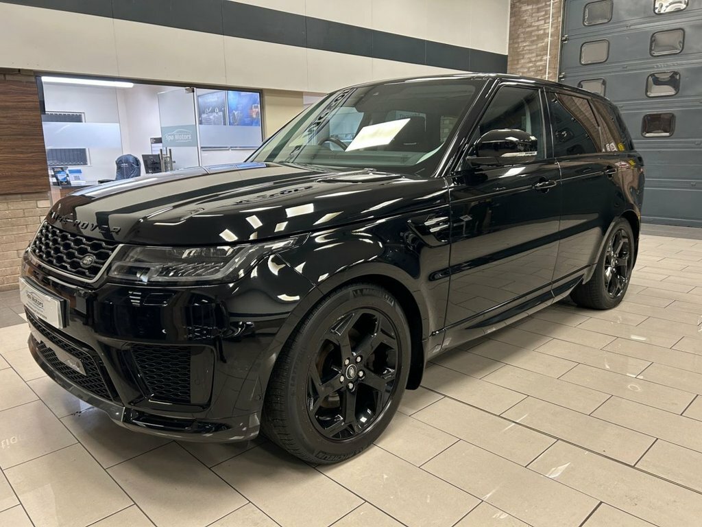 Land Rover Range Rover Sport 3L Hse FY18KPF Black #3
