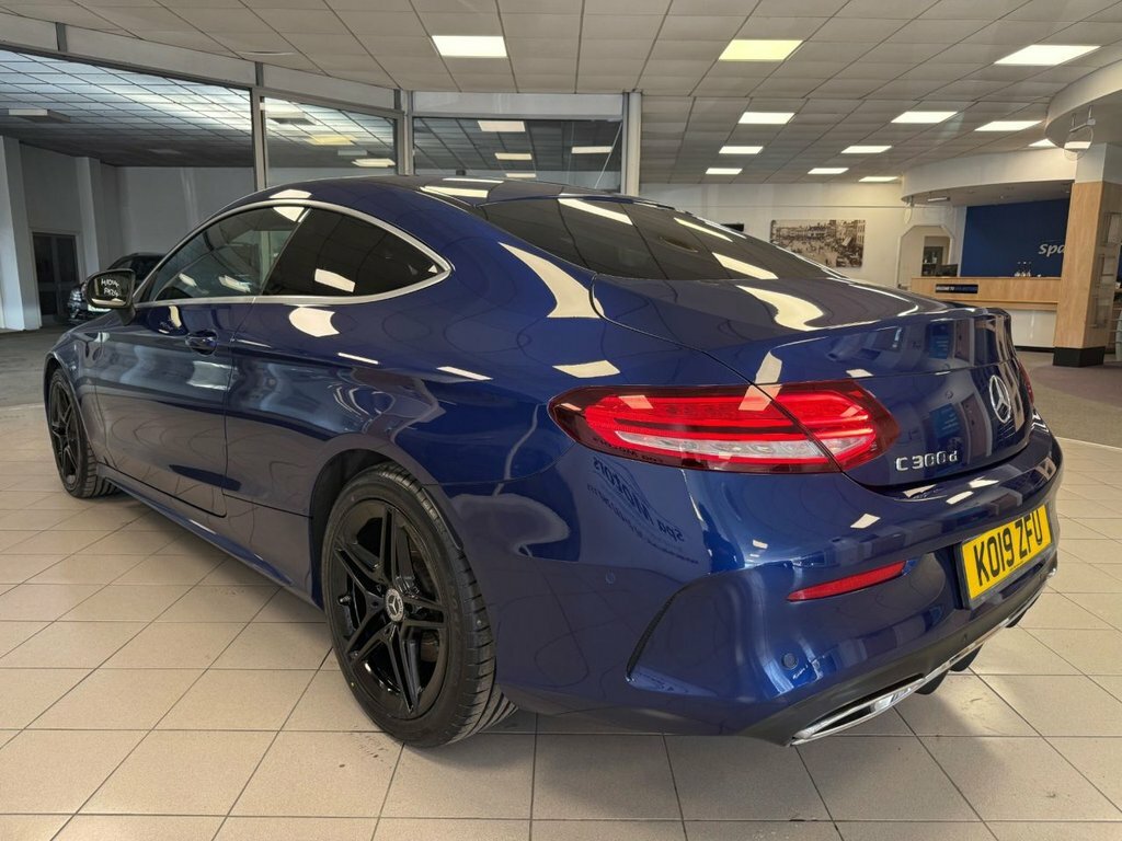 Mercedes-Benz C Class 2L Amg Line KO19ZFU Blue #4