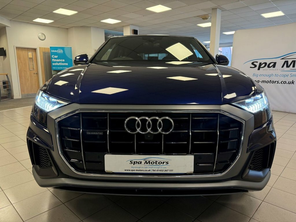 Audi Q8 3L S Line GD68OSM Blue #2