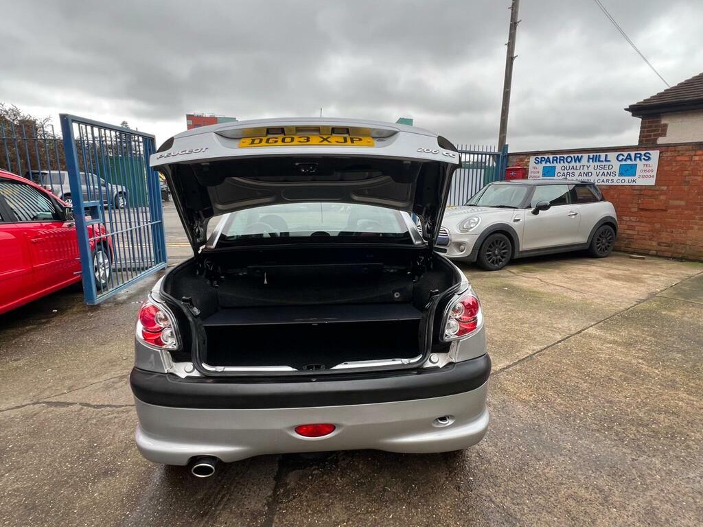 Peugeot 206 CC Cc 1.6 S Silver #13