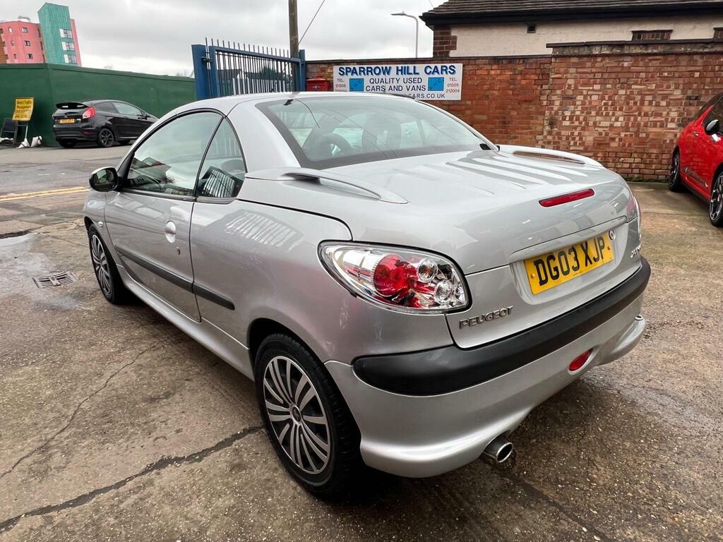 Peugeot 206 CC Cc 1.6 S Silver #17