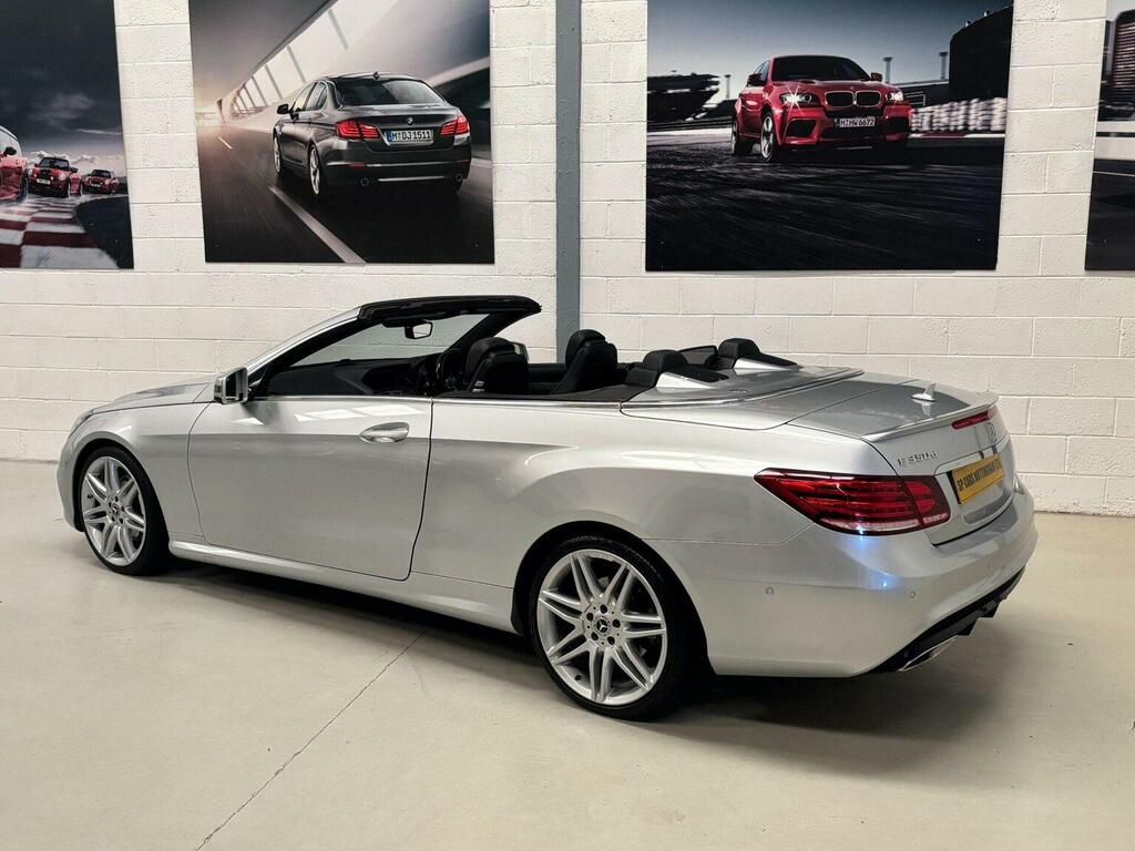 Mercedes-Benz E Class Convertible 3.0 E350d V6 Amg Line Edition Premium GY17ZNP Silver #5