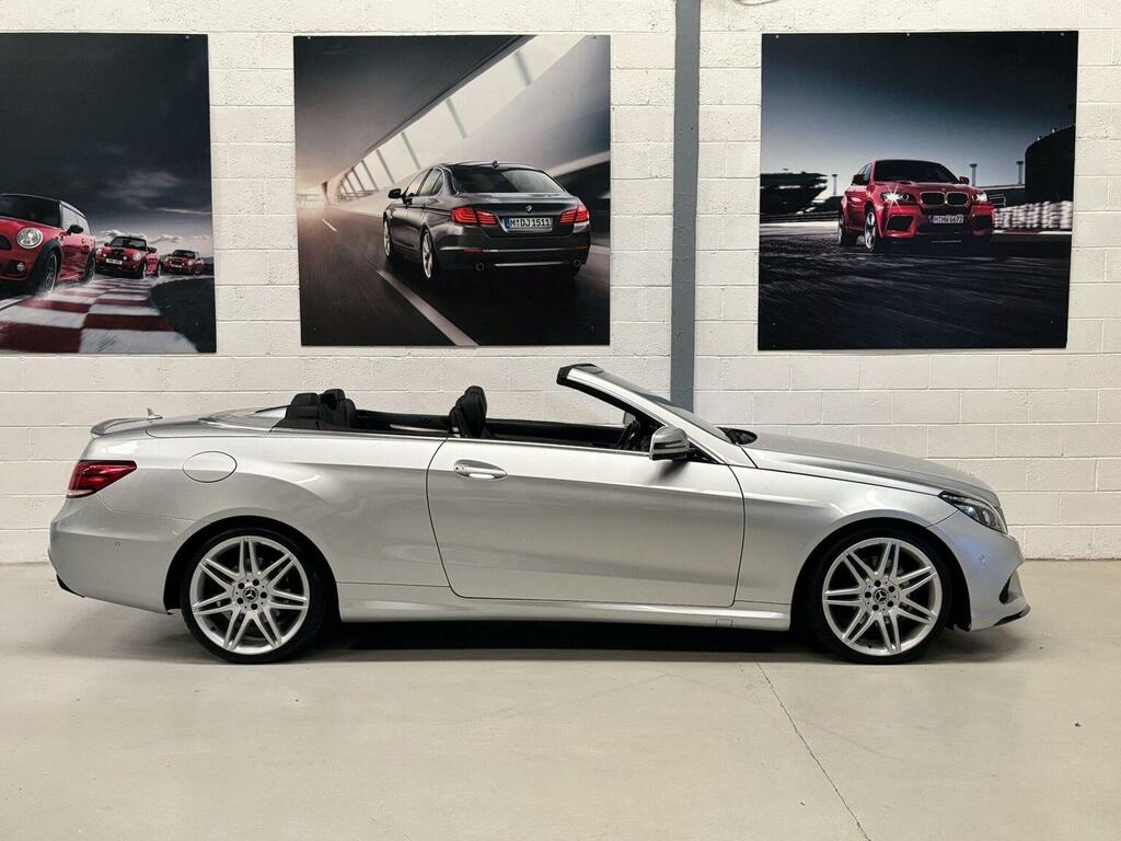 Mercedes-Benz E Class Convertible 3.0 E350d V6 Amg Line Edition Premium Silver