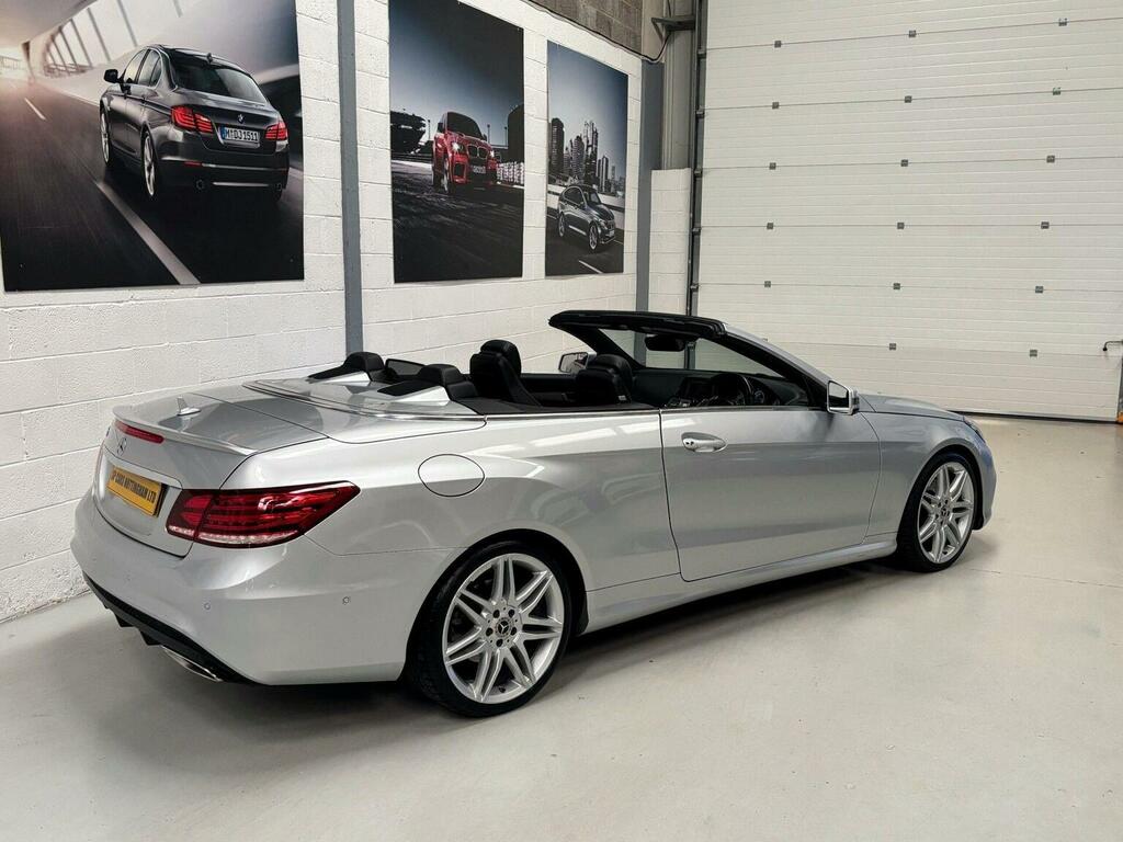 Mercedes-Benz E Class Convertible 3.0 E350d V6 Amg Line Edition Premium GY17ZNP Silver #4