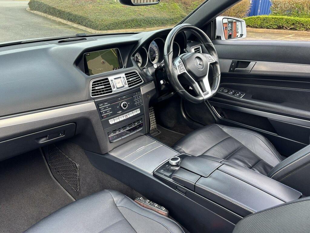 Mercedes-Benz E Class Convertible 3.0 E350d V6 Amg Line Edition Premium GY17ZNP Silver #6