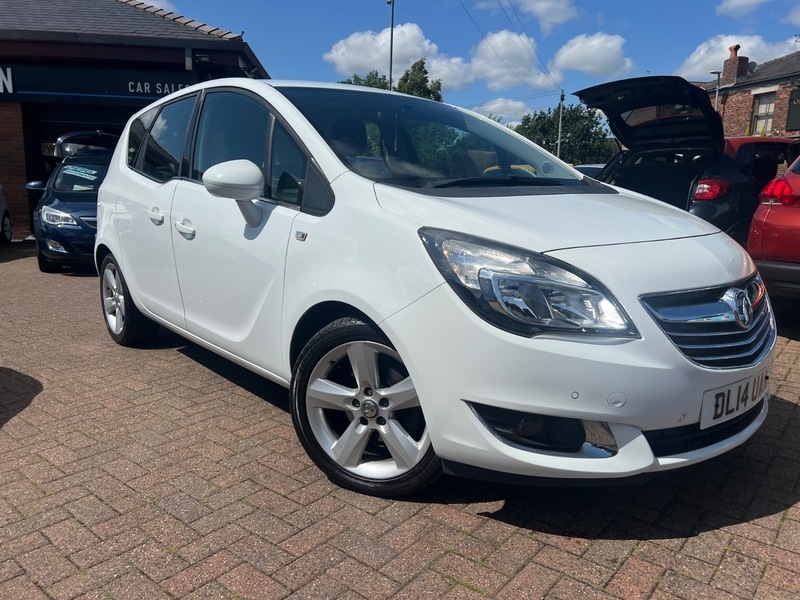 Vauxhall Meriva Tech Line DL14UAM White #3