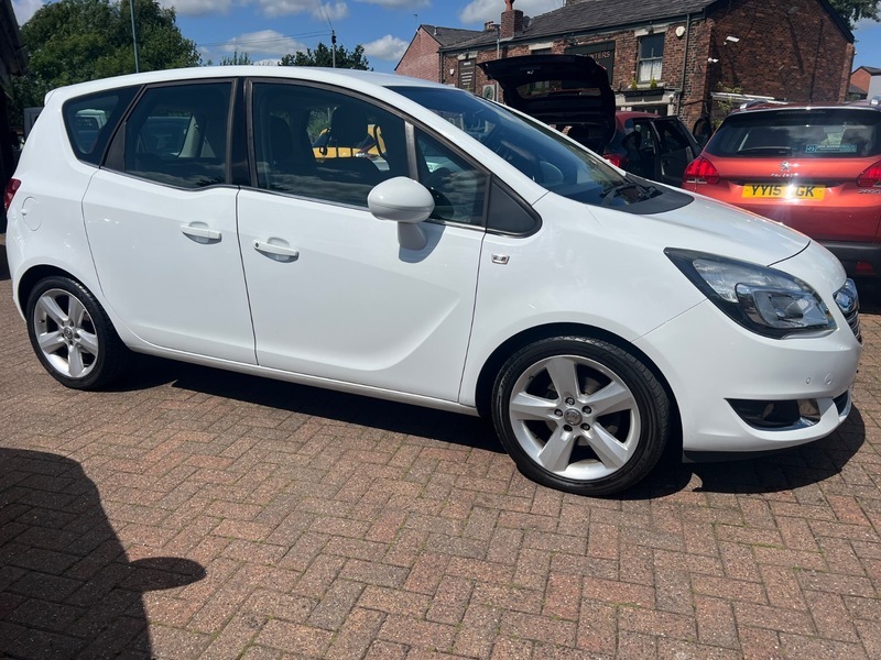 Vauxhall Meriva Tech Line DL14UAM White #6