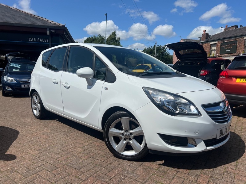 Vauxhall Meriva Tech Line DL14UAM White #4