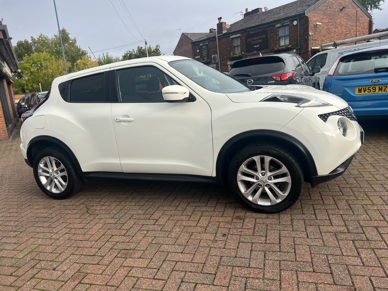 Nissan Juke Acenta Dig-t YG66AOM White #5