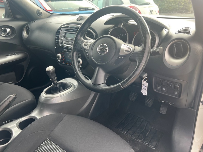 Nissan Juke Acenta Dig-t YG66AOM White #4