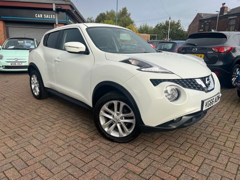 Nissan Juke Acenta Dig-t YG66AOM White #3