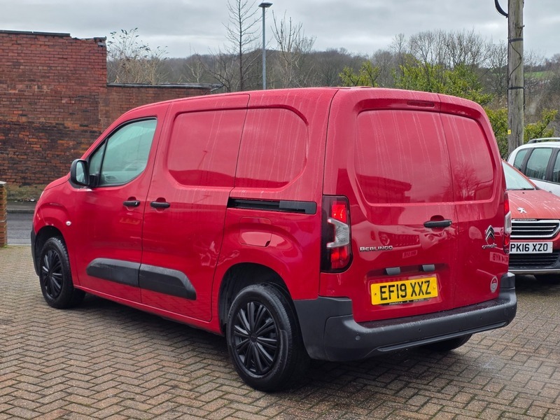 Citroen Berlingo 650 Enterprise M Bluehdi EF19XXZ Red #2