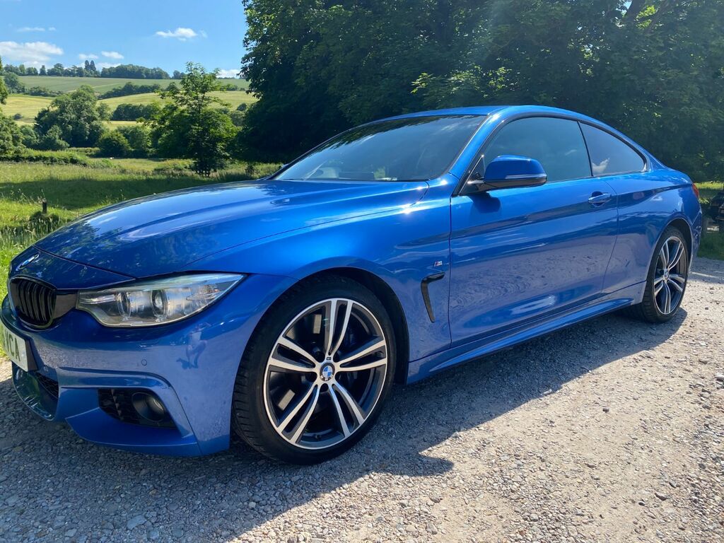BMW 4 Series 430D M Sport GL15VCA Blue #5