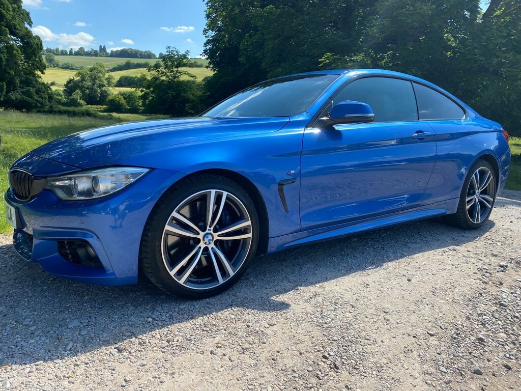 BMW 4 Series 430D M Sport Blue