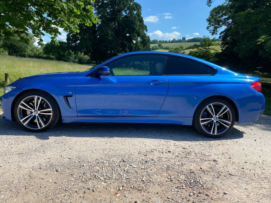 BMW 4 Series 430D M Sport GL15VCA Blue #4