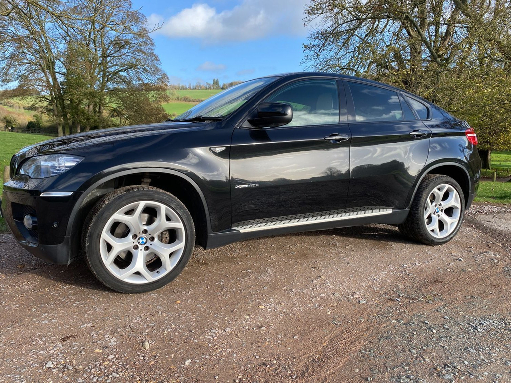 BMW X6 Xdrive40d Black #6