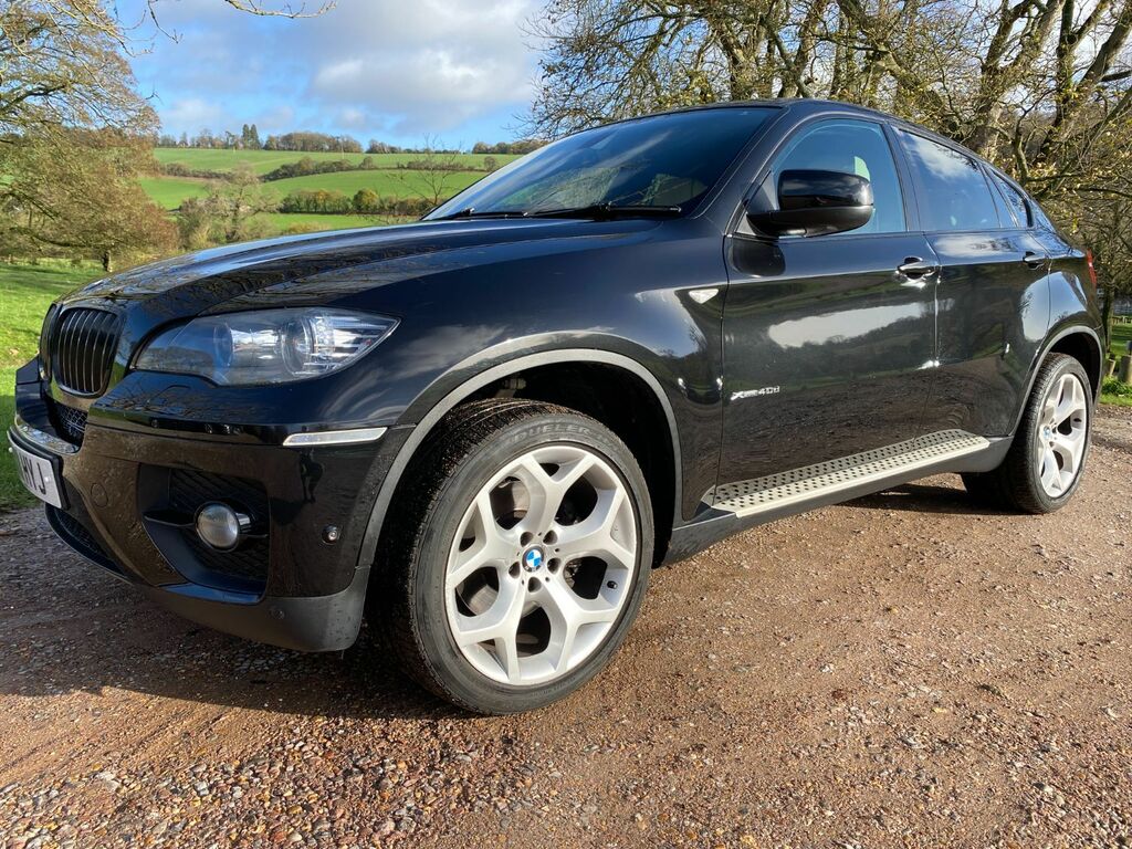 BMW X6 Xdrive40d Black #3