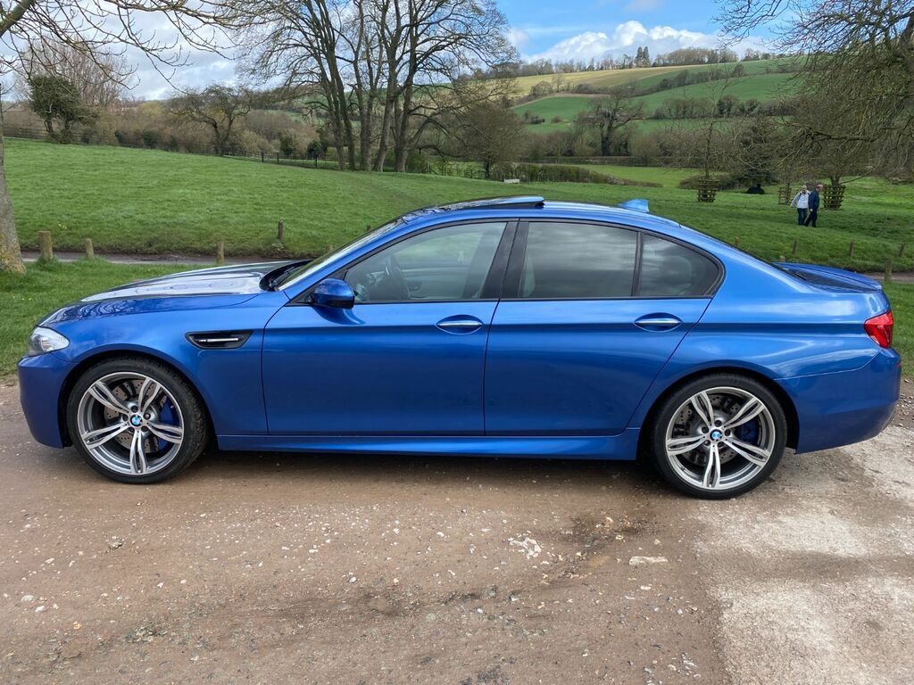 BMW 5 Series M5 Blue #6