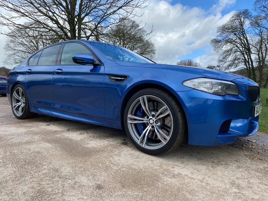 BMW 5 Series M5 Blue #3