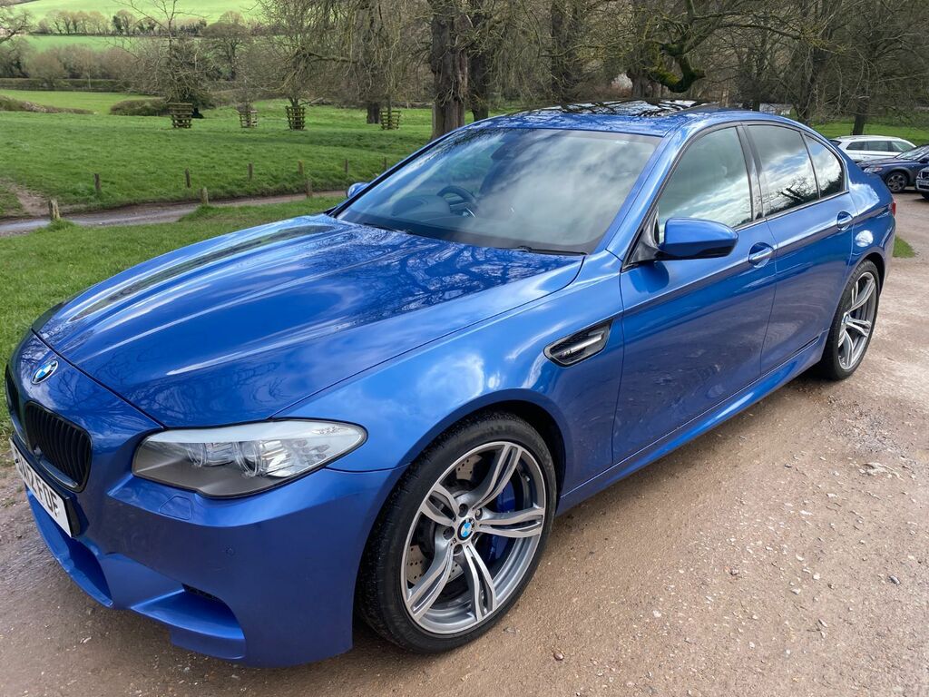 BMW 5 Series M5 Blue #4
