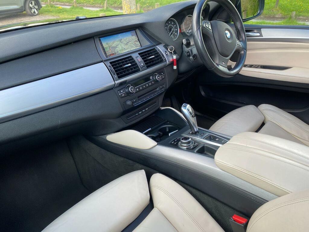 BMW X6 3.0 X6 M50d Black #4