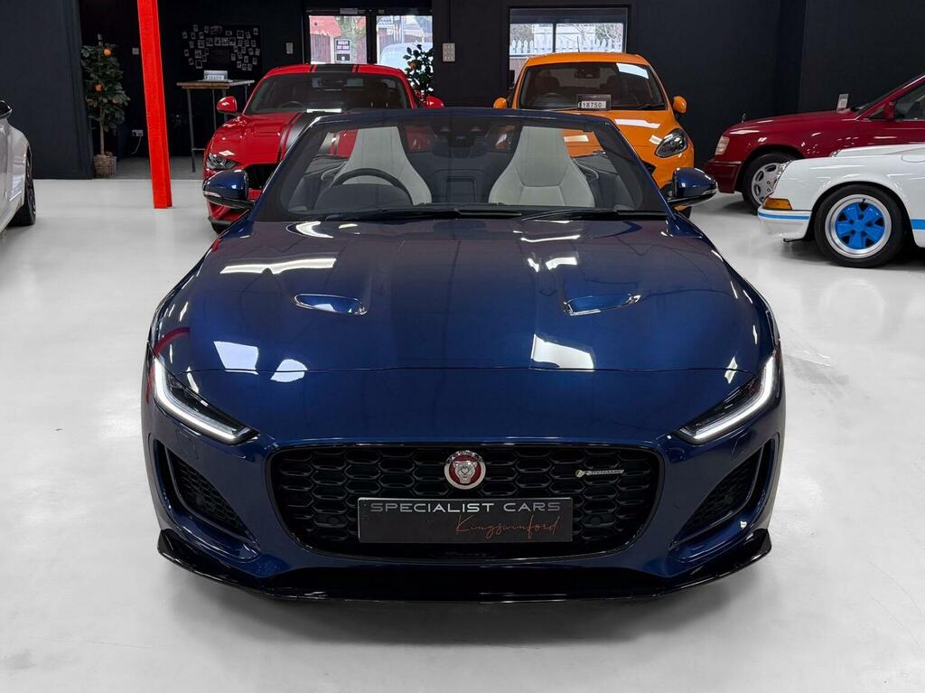 Jaguar F-Type 5.0 V8 R-dynamic Euro 6 Ss WK70VDC Blue #6